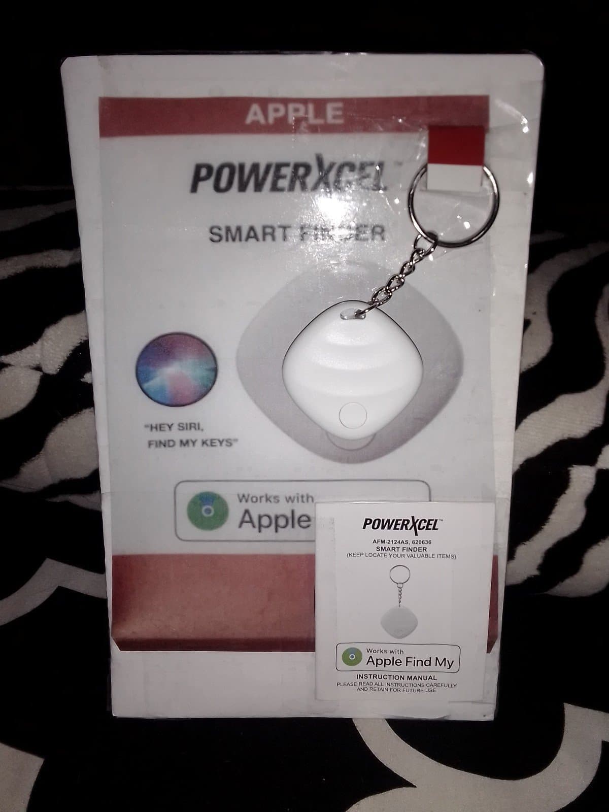 POWERXCEL SMART FINDER - Locates your Valuable Items/ Works w/Apple Find My -NEW - Thumbnail 5