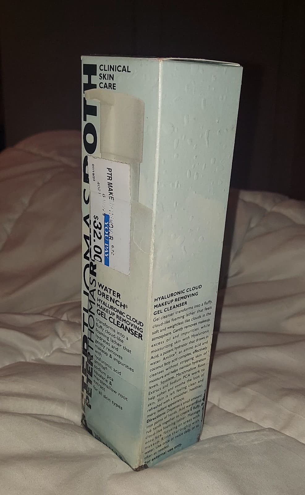 PETER THOMAS ROTH WATER DRENCH HYALURONIC CLOUD Makeup Removing Cleanser - NEW - Thumbnail 7