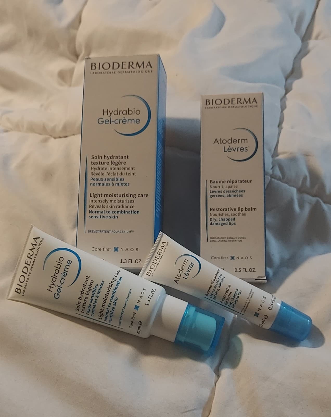 BIODERMA (2)Pc Skincare Set Hydrabio Gel-creme & Restorative Lip Balm- BRAND NEW - Thumbnail 10