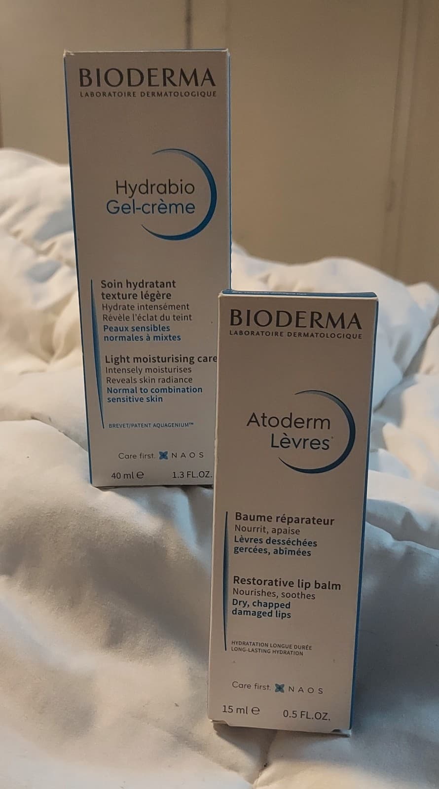 BIODERMA (2)Pc Skincare Set Hydrabio Gel-creme & Restorative Lip Balm- BRAND NEW - Thumbnail 9