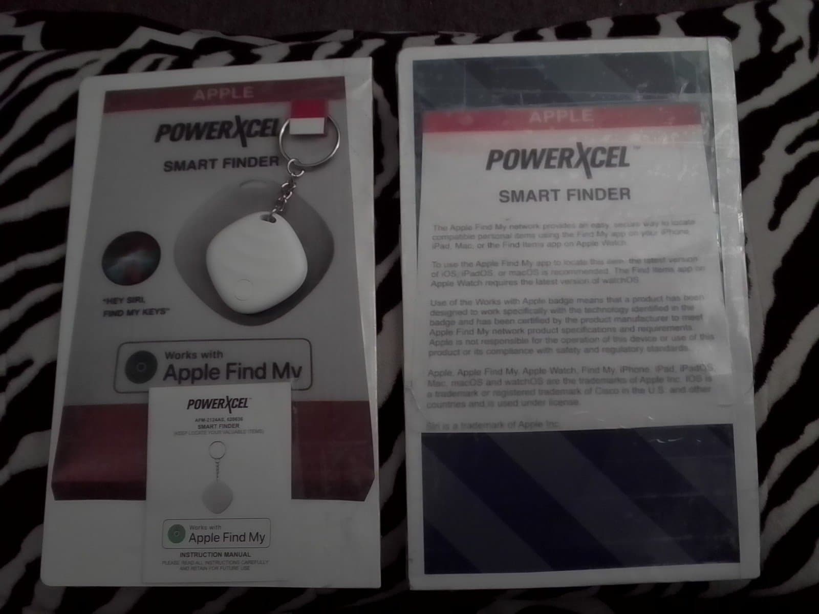 POWERXCEL SMART FINDER - Locates your Valuable Items/ Works w/Apple Find My -NEW - Thumbnail 2