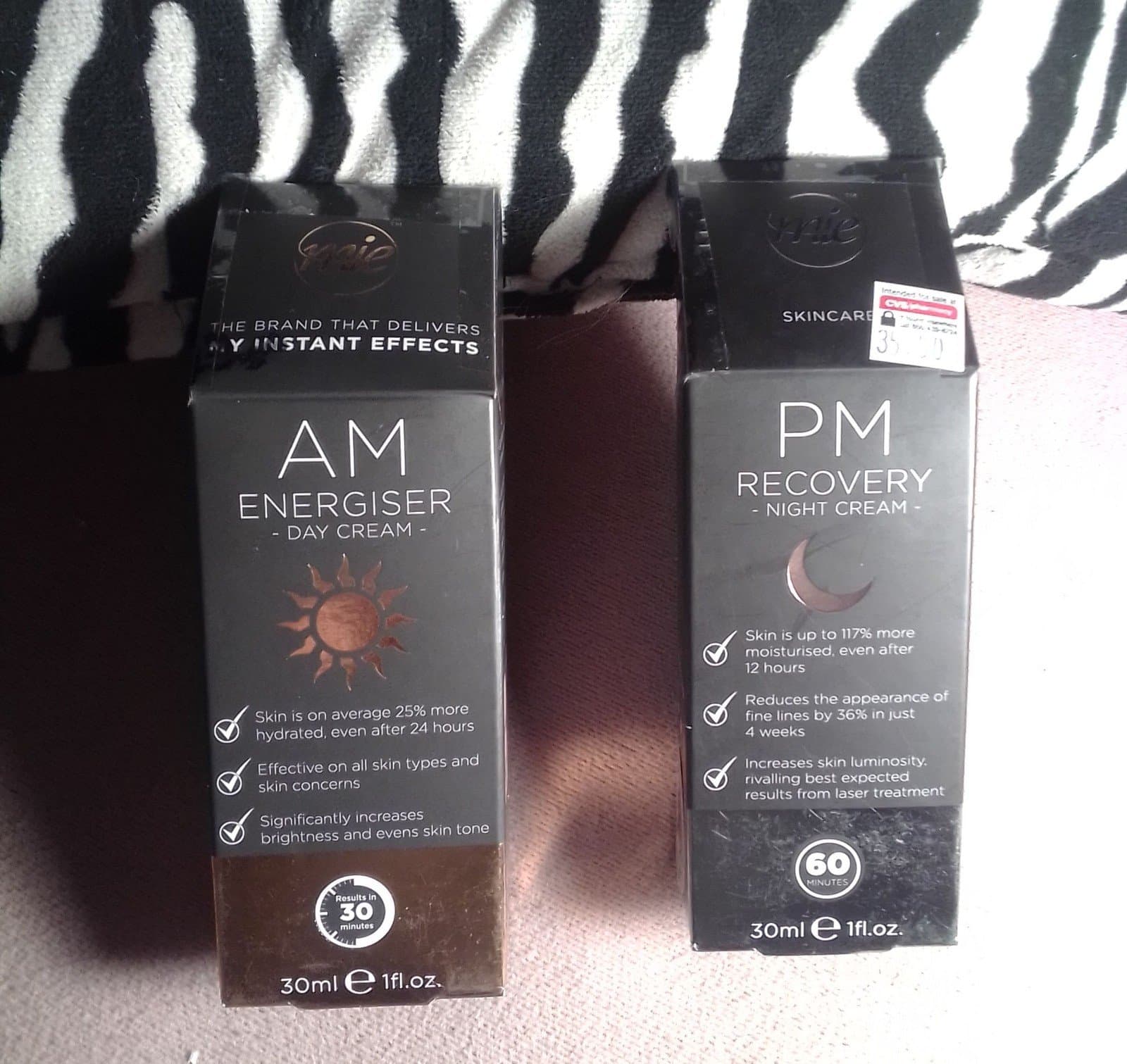 MIE-MY INSTANT EFFECTS SET- AM Energiser Day Cream/ PM Recovery Night Cream- NEW - Thumbnail 5