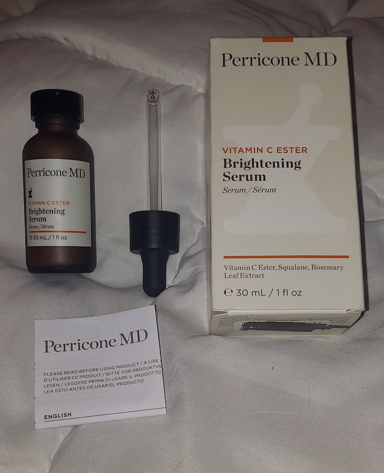 PERRICONE MD BRIGHTENING SERUM - VITAMIN C ESTER (1 FL OZ) BRAND NEW - Thumbnail 4