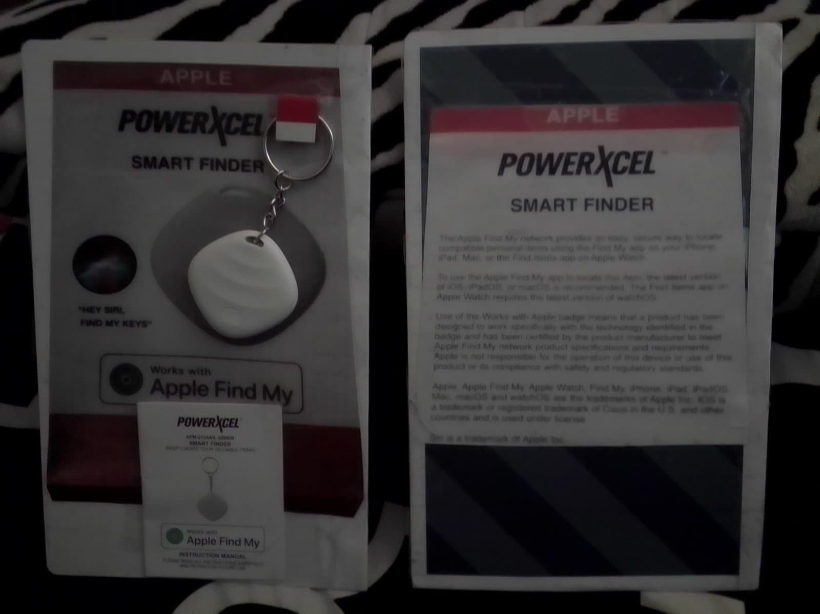 POWERXCEL SMART FINDER - Locates your Valuable Items/ Works w/Apple Find My -NEW - Thumbnail 7