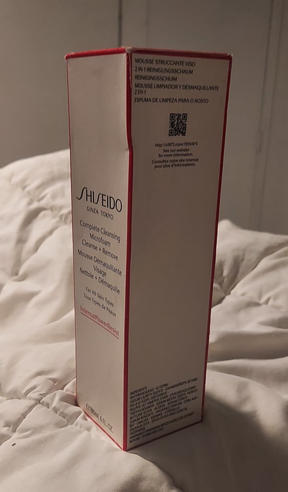 SHISEIDO Complete Cleansing Microfoam Cleanse + Remove- All Skin Types-BRAND NEW - Thumbnail 8