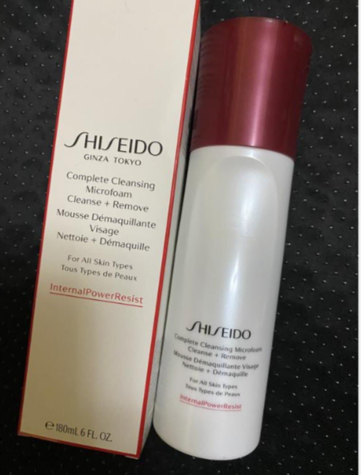 SHISEIDO Complete Cleansing Microfoam Cleanse + Remove- All Skin Types-BRAND NEW - Thumbnail 4