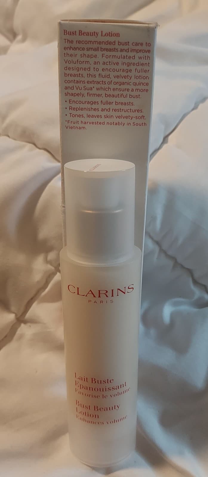 CLARINS Bust Beauty Lotion (1.7 oz) Enhances volume BRAND NEW - Thumbnail 9