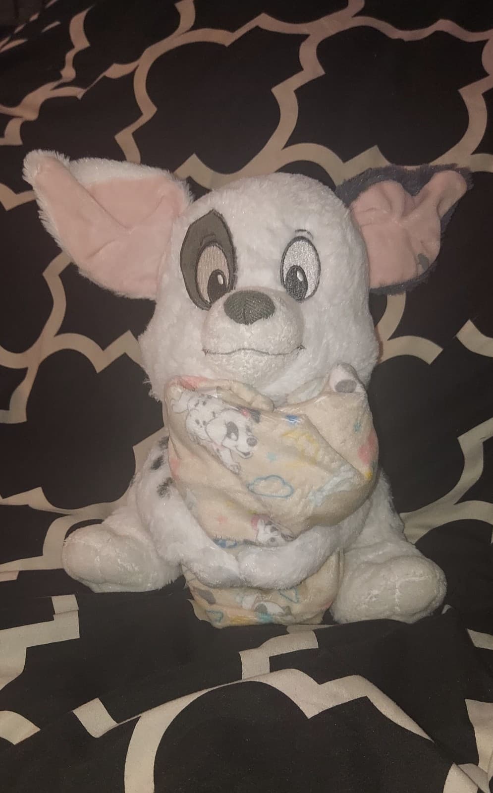 101 Dalmatians Patch Baby Plush with Swaddle Blanket NWOT - Thumbnail 6
