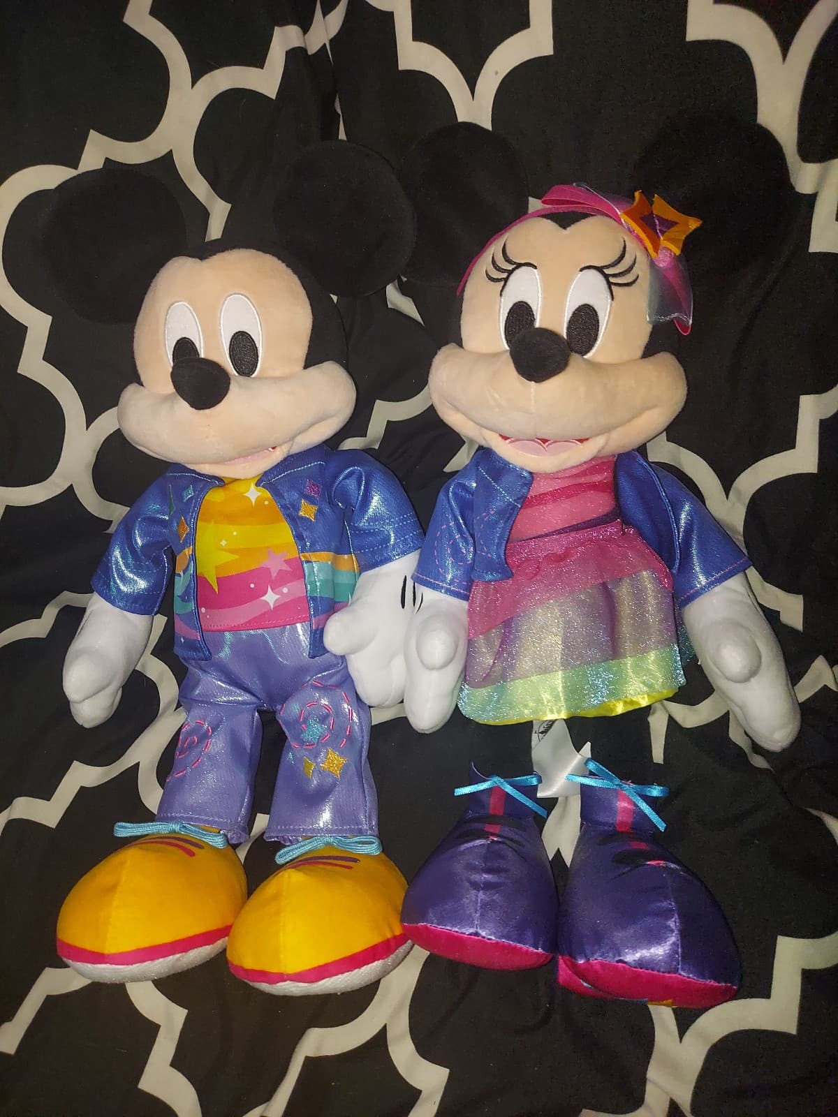 Disney Store 70th Anniversary Mickey & Minnie 15" Plush Set (Mint) - Thumbnail 3