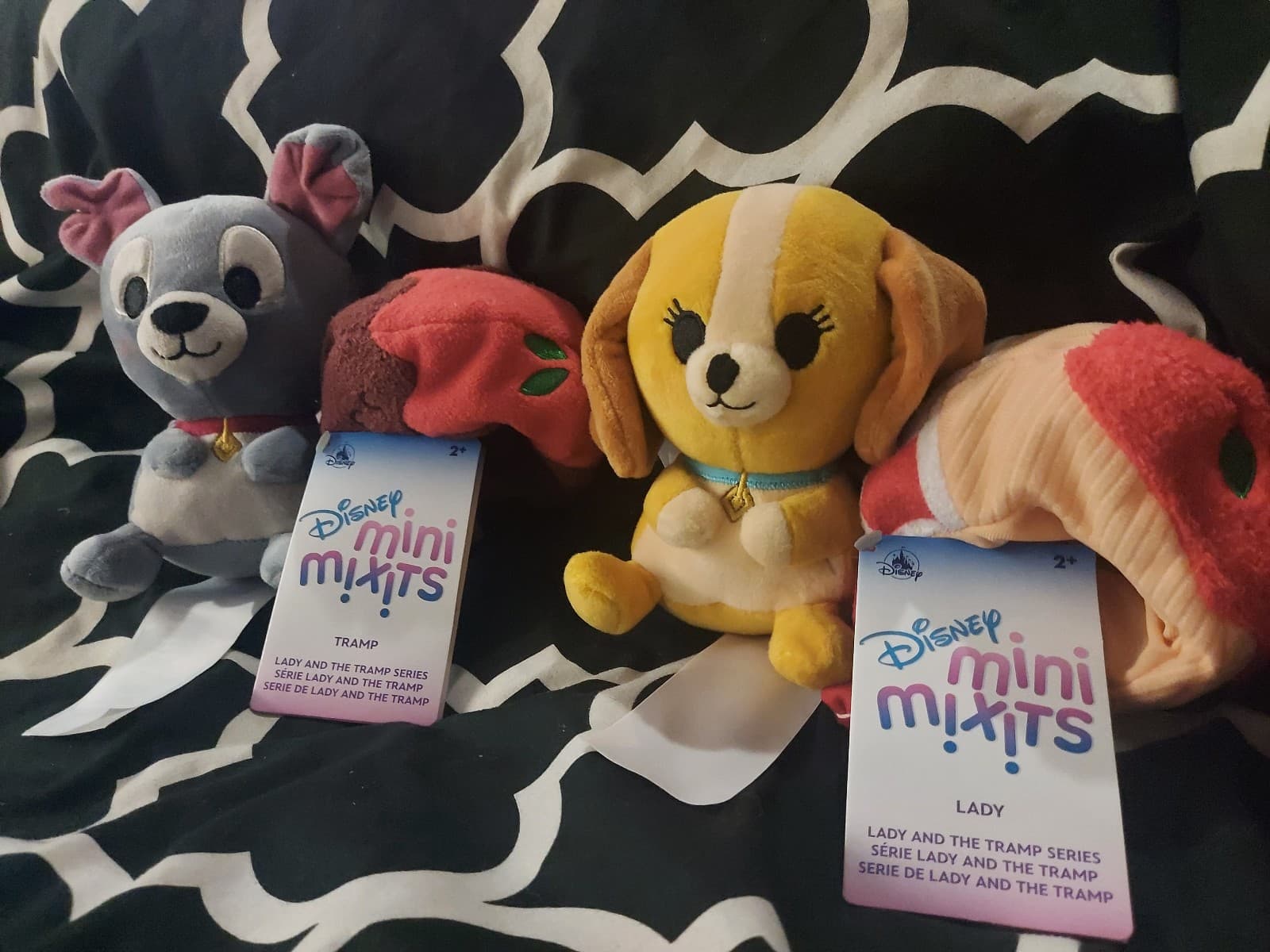 Disney Mini Mix-Its Lady and the Tramp Plush Set of (2) 70th Anniversary NWT - Thumbnail 6