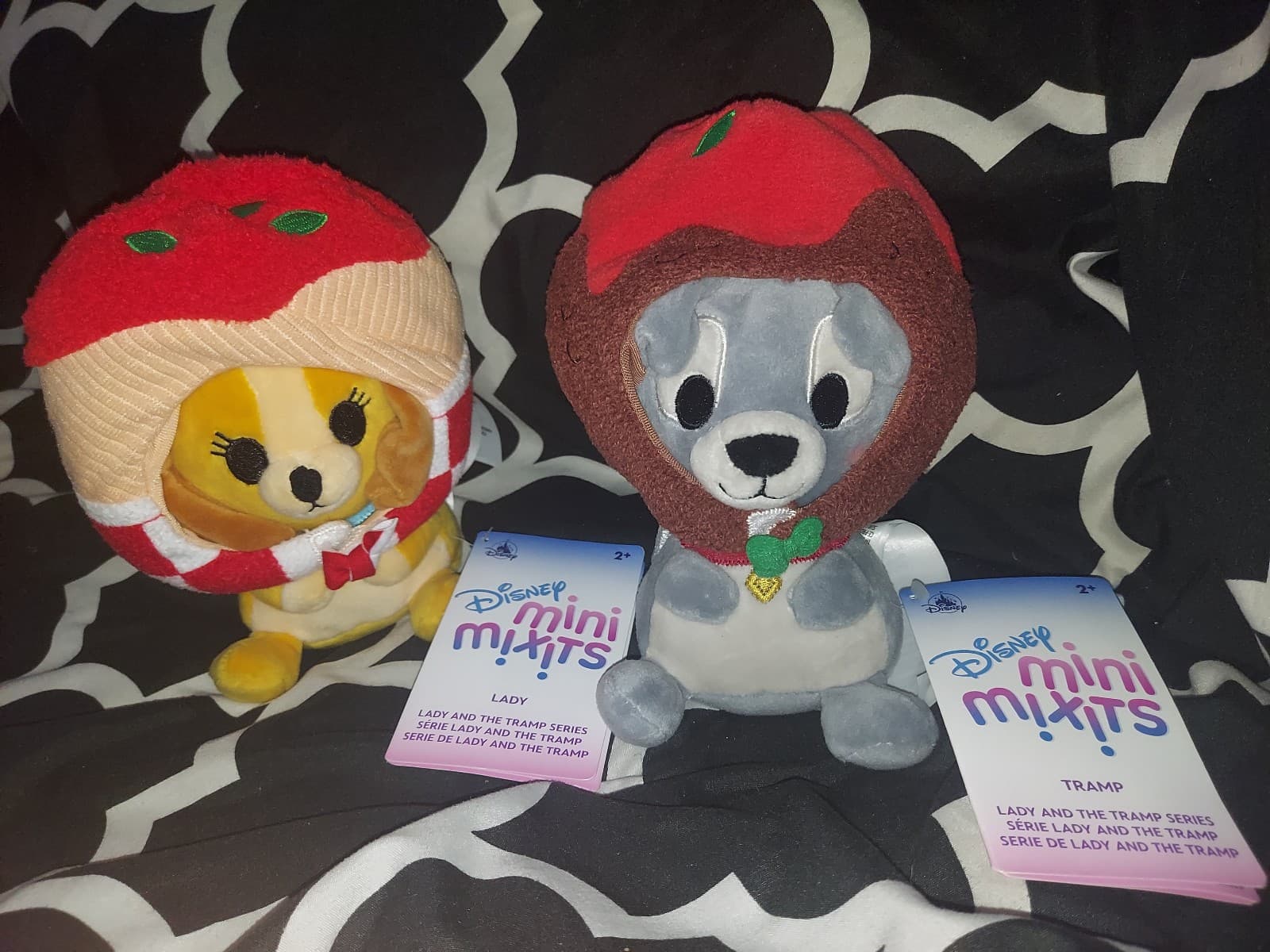 Disney Mini Mix-Its Lady and the Tramp Plush Set of (2) 70th Anniversary NWT - Thumbnail 5