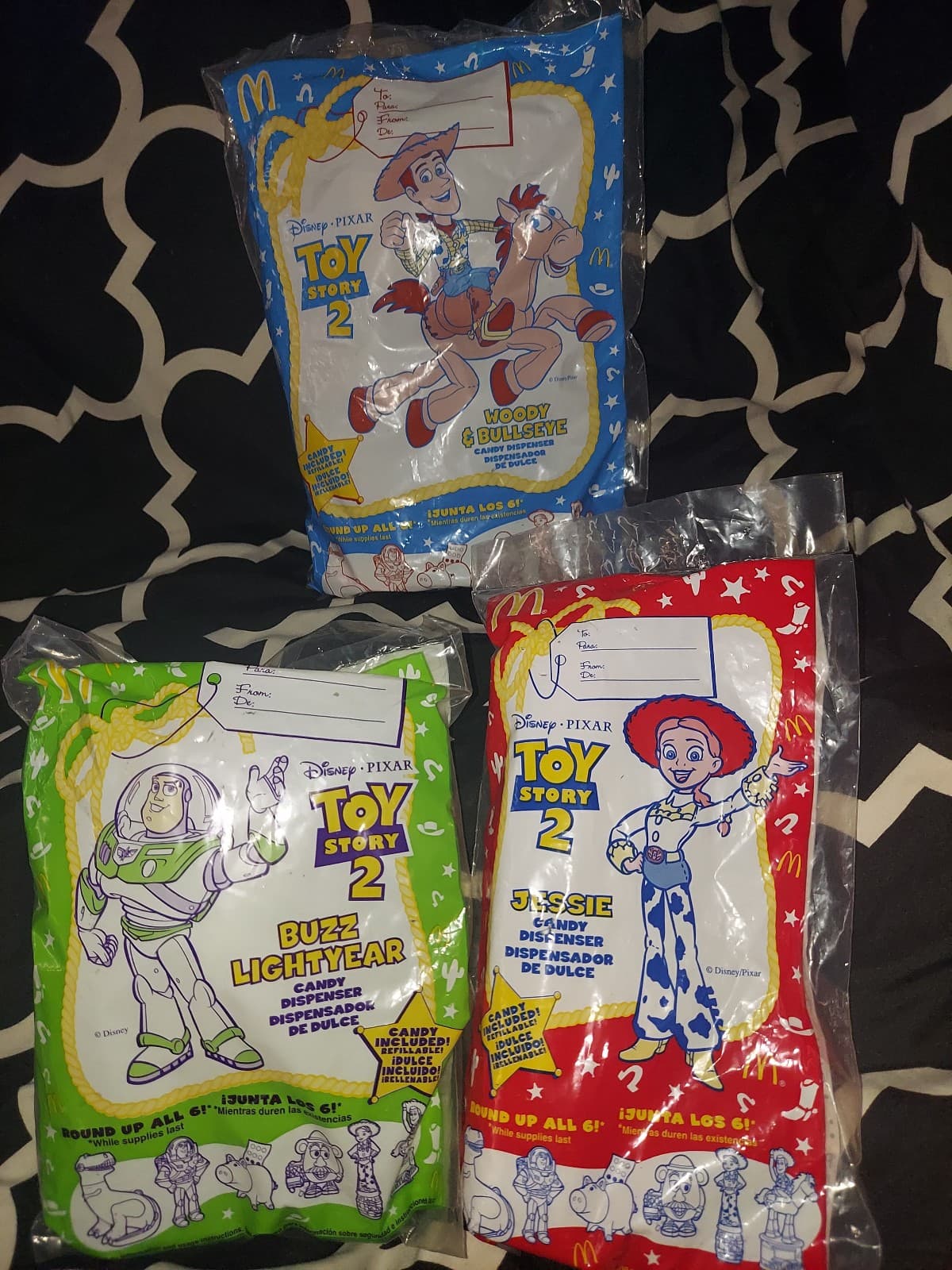 1999 Vintage Toy Story2 McDonald's Candy Dispenser (7)PC Set- BRAND NEW UNOPENED - Thumbnail 4