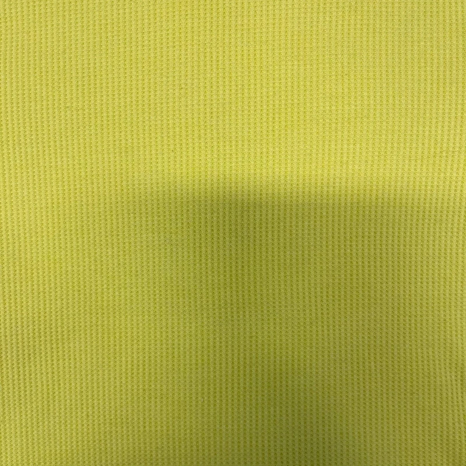 Wild Skye Lime Green Waffle Knit Short Sleeve Top Size Small - Thumbnail 3