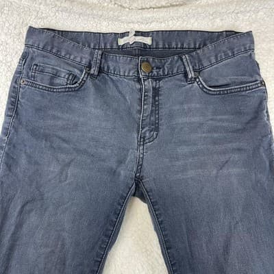 BCBGeneration Skinny Jeans Womens 27 Blue Charcoal Wash Slim Stretch Denim - Thumbnail 3