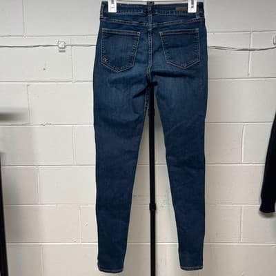 KUT From The Kloth Skinny Jeans Womens 4 Blue Med Wash Mid Rise Stretch Denim - Thumbnail 4