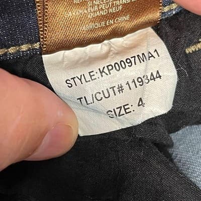 KUT From The Kloth Skinny Jeans Womens 4 Blue Med Wash Mid Rise Stretch Denim - Thumbnail 8