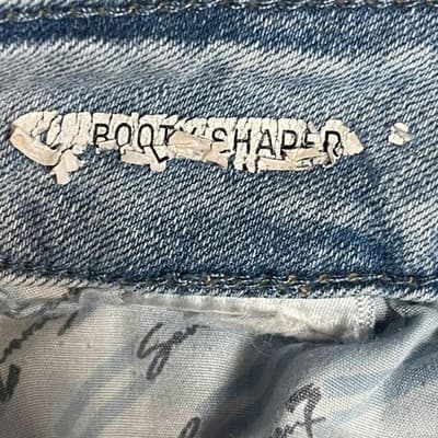 Seven7 Jeans Womens 18 Blue Light Wash Skinny Booty Shaper Stretch Denim Slim - Thumbnail 7