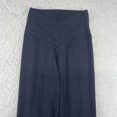 OFFLINE By Aerie Leggings Womens XS Black High Rise 7/8 Real Me Yoga Ankle Pants - Thumbnail 2
