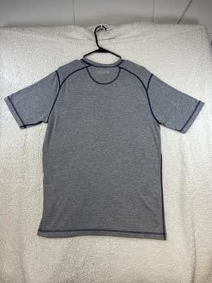 Orvis Shirt Mens M Gray Raglan Short Sleeve Lightweight Performance Activewear - Thumbnail 5