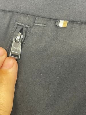 BOSS By Hugo Boss Kaito Slim Fit Navy Stretch Chino Pants Men's US 34R EU 50 - Thumbnail 4