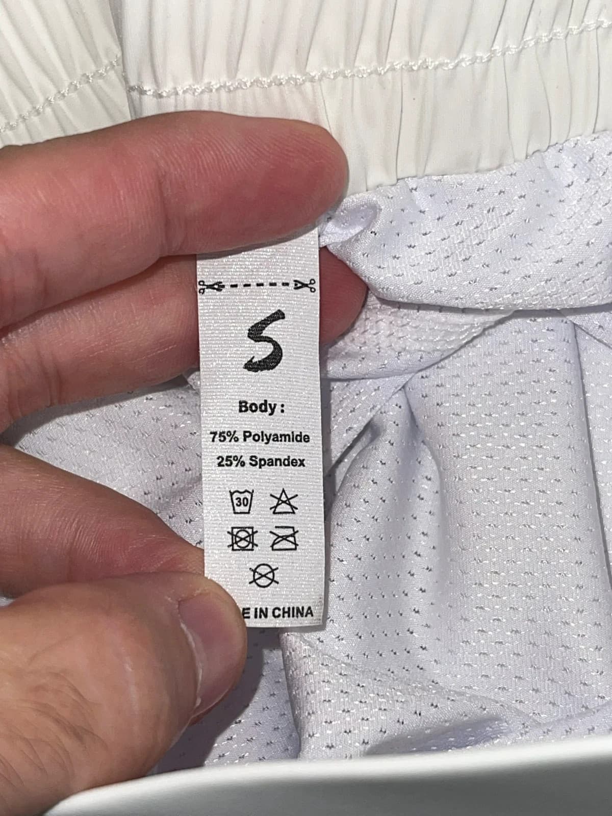 Women's The Gym People White Athletic Running Skort Size S - Thumbnail 4