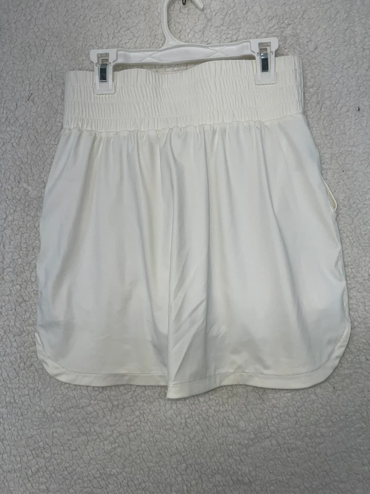 Women's The Gym People White Athletic Running Skort Size S - Thumbnail 3