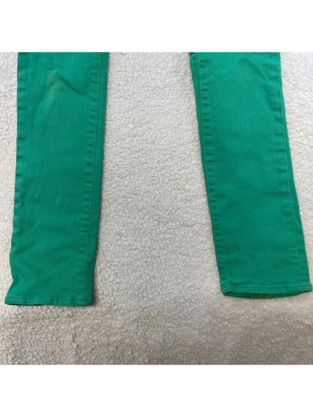 Lilly Pulitzer Worth Straight Green Stretch Jeans Women's Size 0 - Thumbnail 4