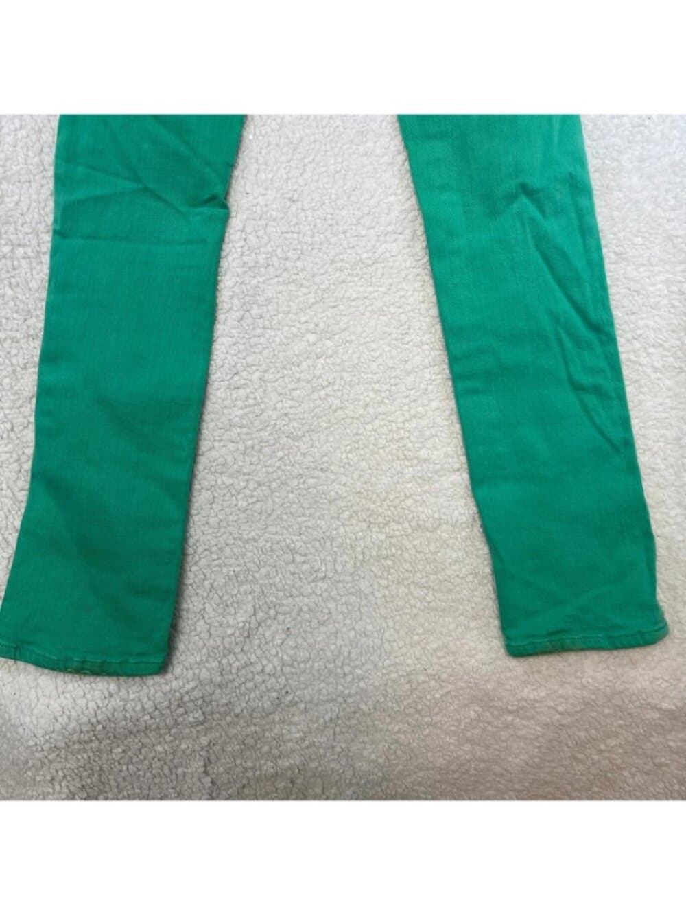 Lilly Pulitzer Worth Straight Green Stretch Jeans Women's Size 0 - Thumbnail 8