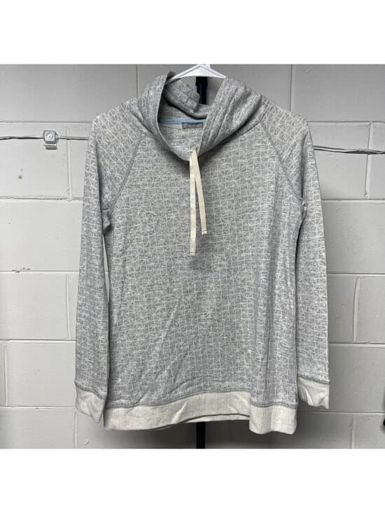 T by Talbots Quilted Cowl Neck Pullover Sweater Women’s Petite - Thumbnail 7