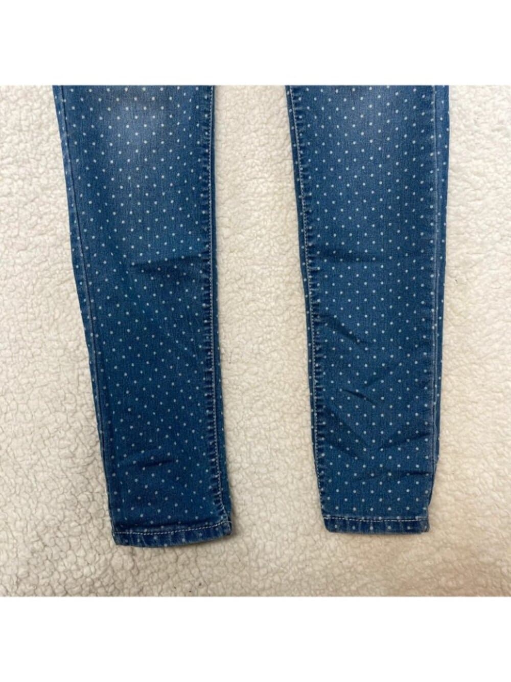 Celebrity Pink Original Denim Polka Dot Skinny Jeans Women's Size 1 Stretch - Thumbnail 2
