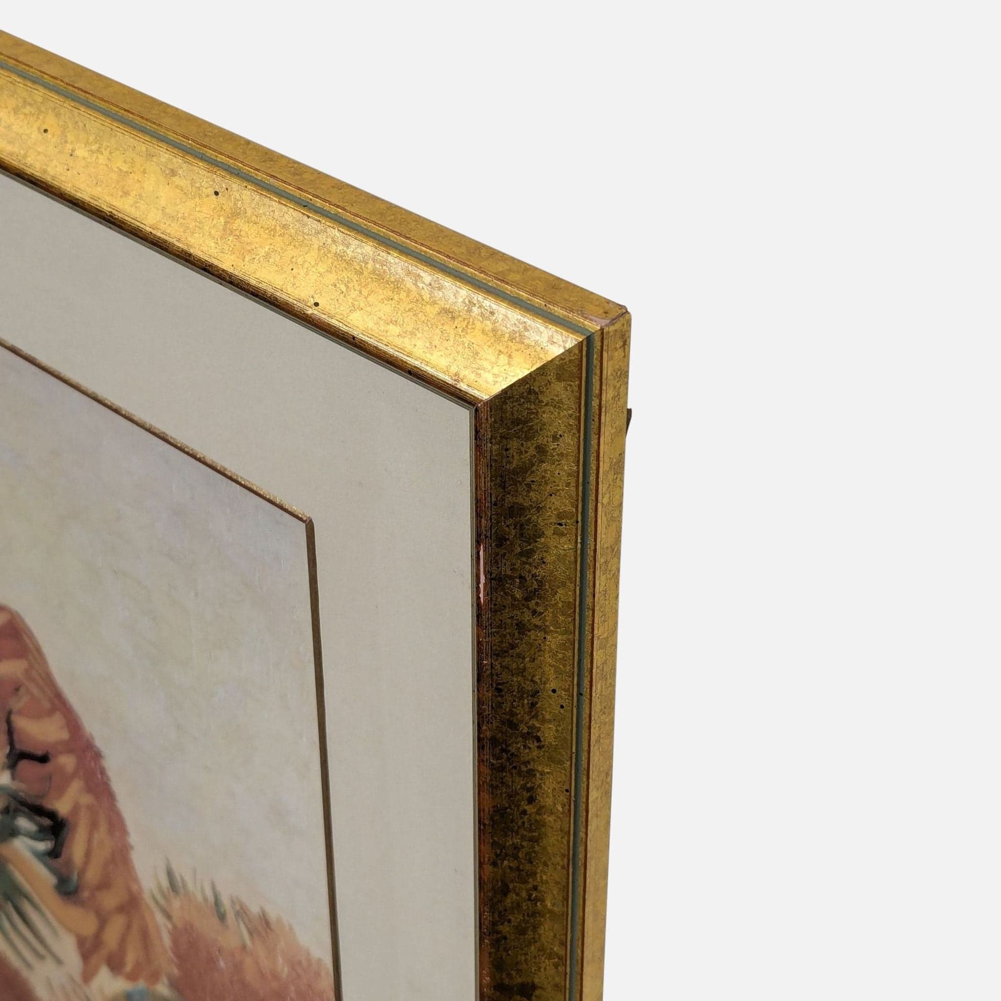 Van Gogh “Sunflowers” Framed Print in Gold Frame - Thumbnail 4