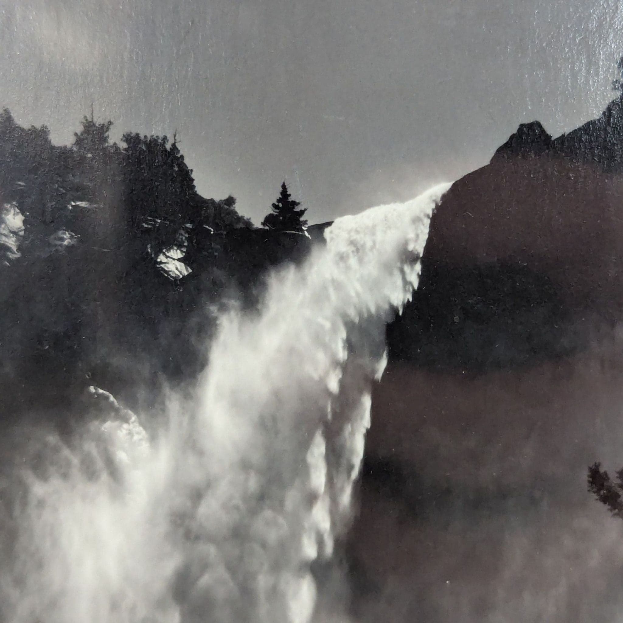 Ansel Adams “Bridalveil Fall, Yosemite” Yosemite Special Edition Silver Gelatin Photograph, Framed - Thumbnail 6