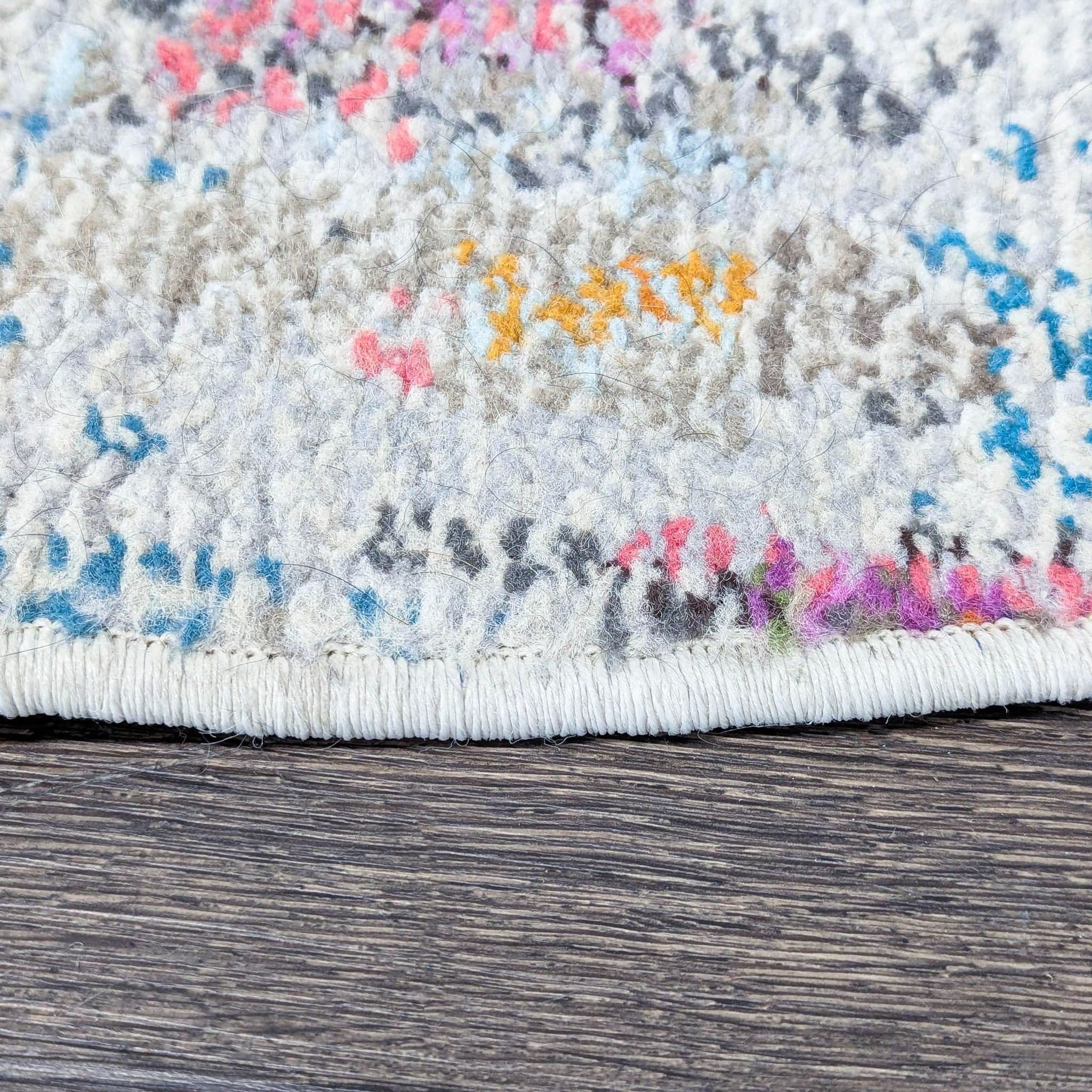 Nourison Abstract Celestial Collection Multicolor Round Rug- 7’10” - Thumbnail 4