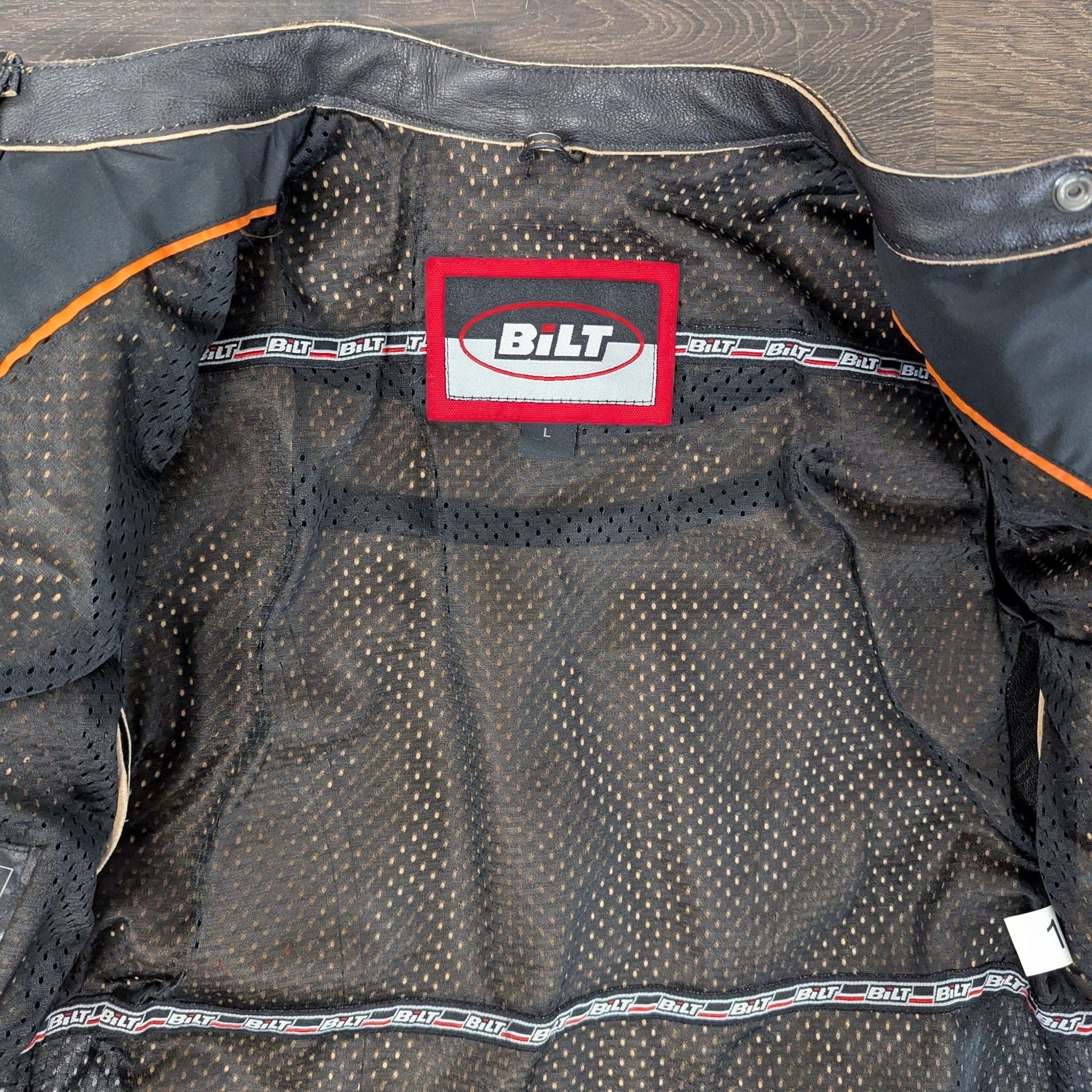 Bilt Black Leather Motorcycle Jacket – Sports & Outdoors Protective Gear - Thumbnail 5