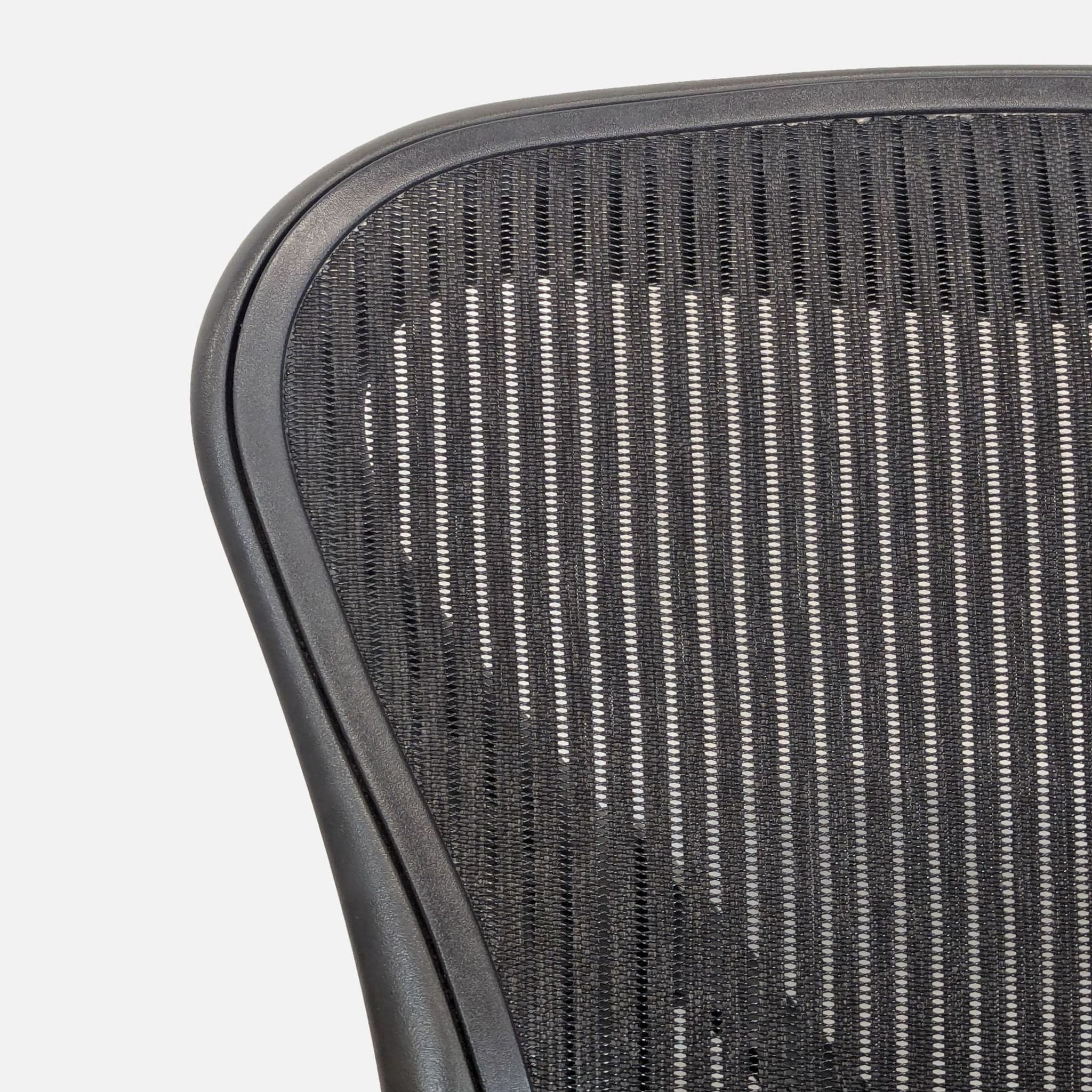 Herman Miller Aeron Size A Ergonomic Office Chair - Black Mesh - Thumbnail 10