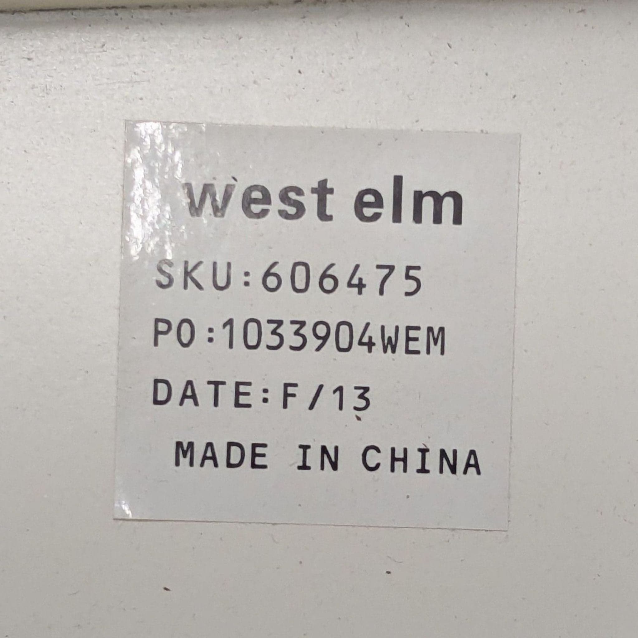 West Elm Parsons White Console - Thumbnail 6