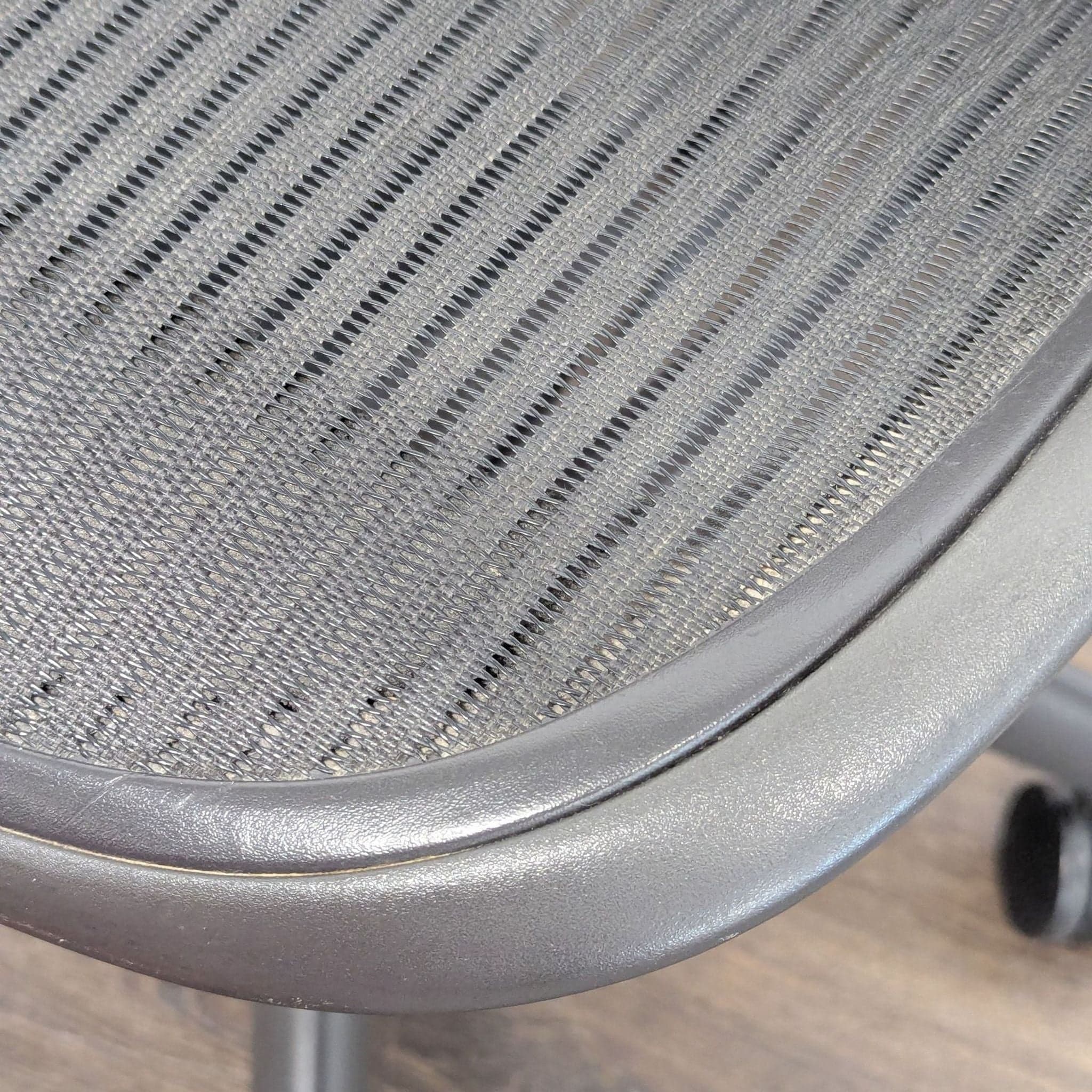 Herman Miller Aeron Size A Ergonomic Office Chair - Black Mesh - Thumbnail 9