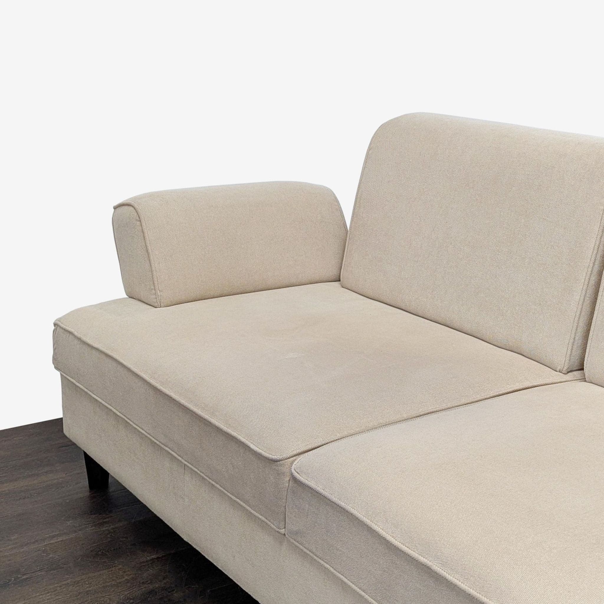 Shermag Canada 3-Seat Beige Sofa – Modern and Comfortable - Thumbnail 5