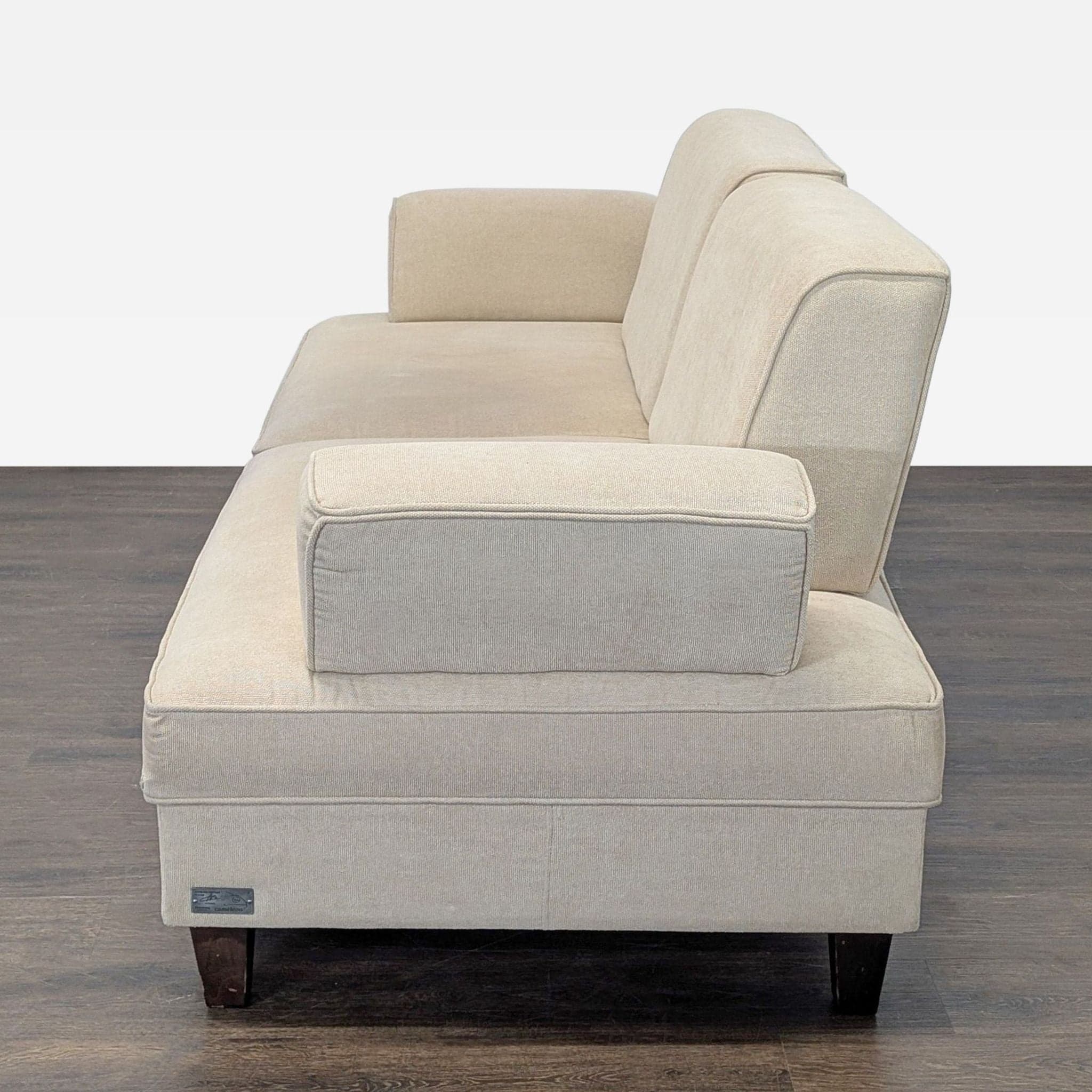 Shermag Canada 3-Seat Beige Sofa – Modern and Comfortable - Thumbnail 3