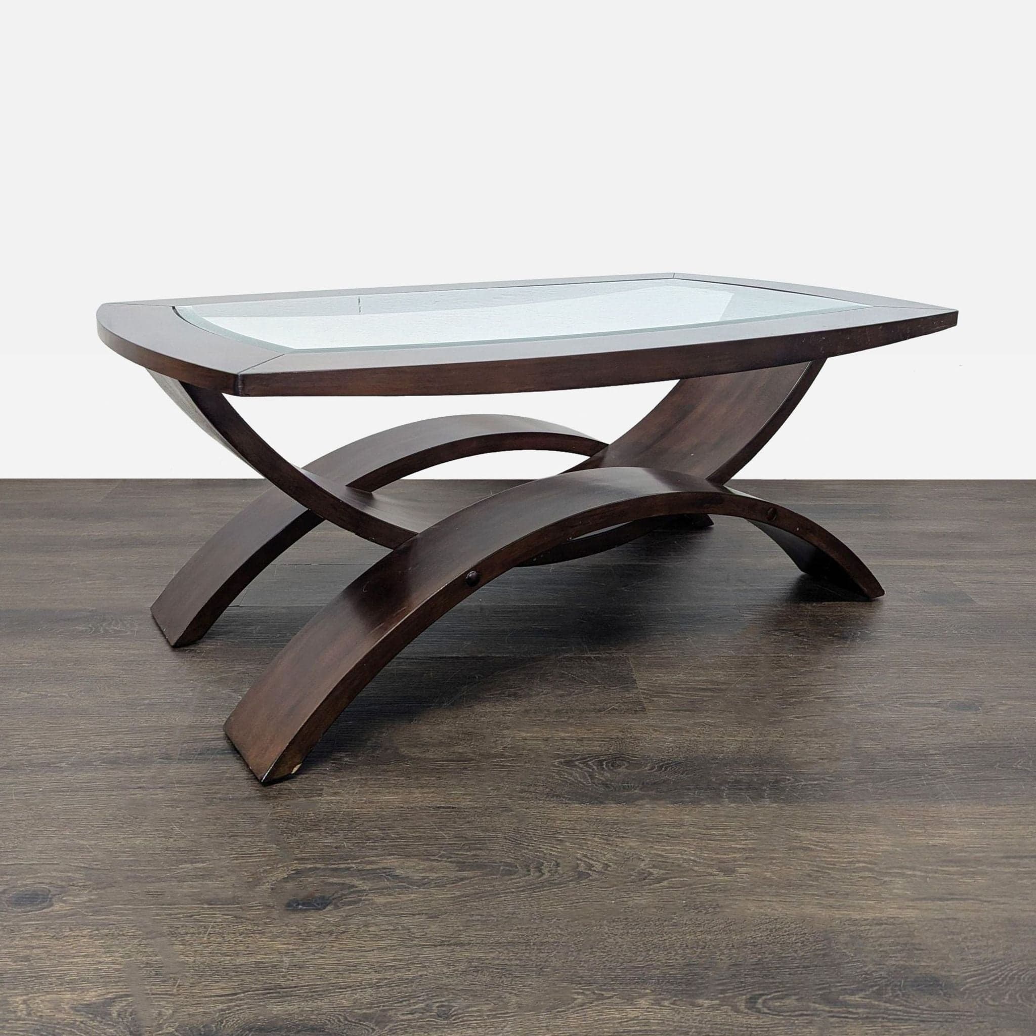 Magnussen Home Furniture Helix Rectangular Cocktail Table - Thumbnail 3