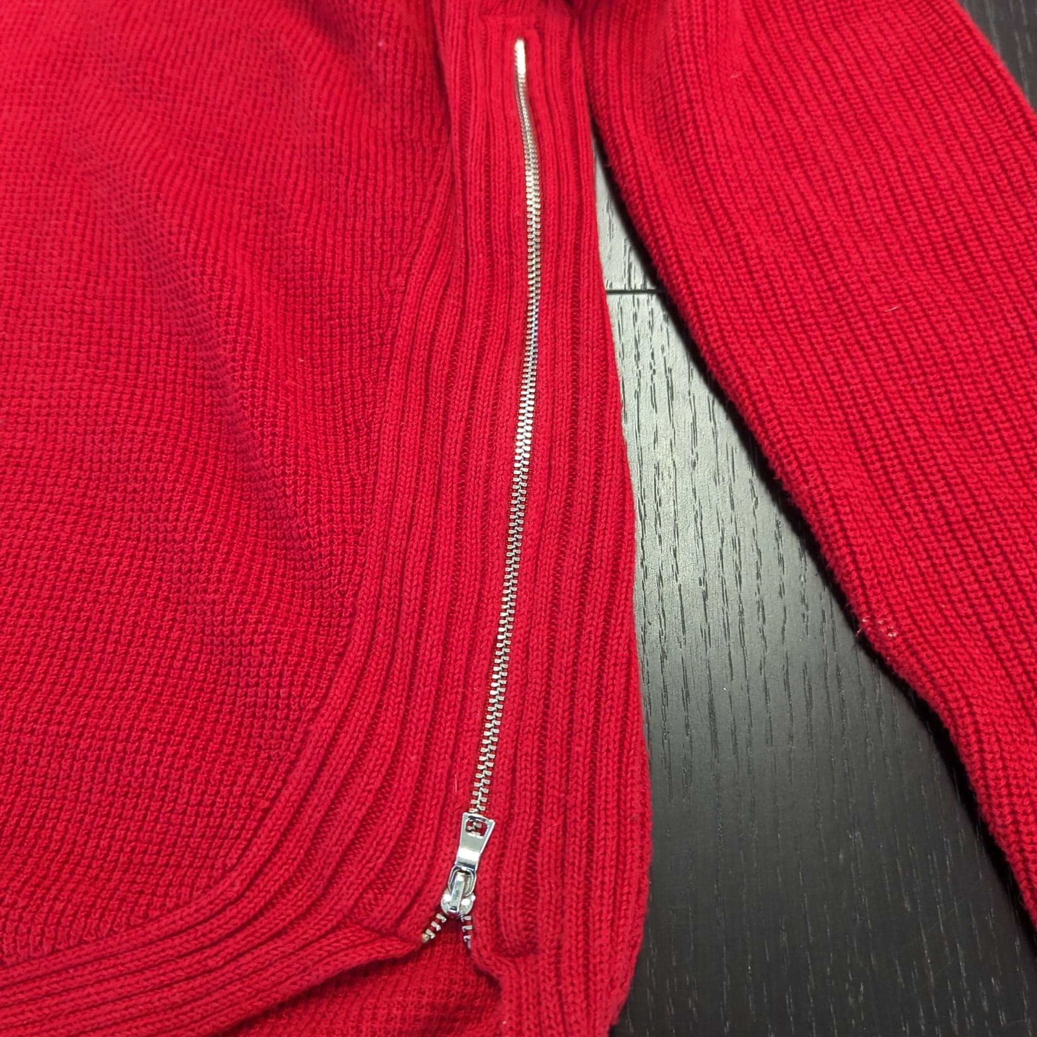 INC International Concepts Women's Red Sweater with Side Zippers, Size Large - Thumbnail 3