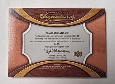 2007 Upper Deck Sweet Spot Asterisk Card *756* - Thumbnail 2