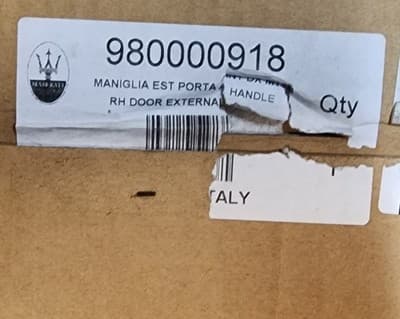 Brand New Maserati 4200 Right Door Outside Handle 980000918 Gransport Coupe - Thumbnail 2
