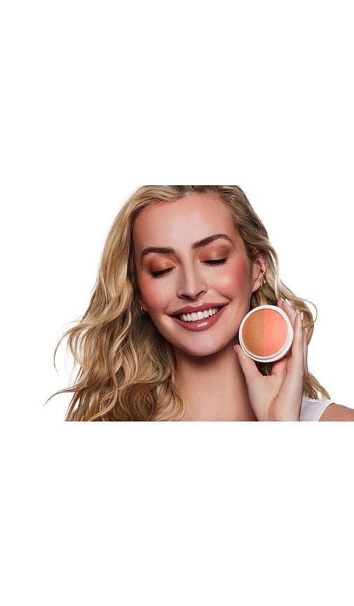 DIBS Beauty the Duet: Baked Blush Duo in Coral - Thumbnail 2