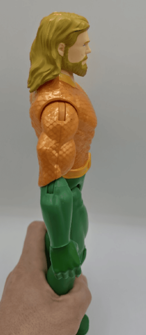 Aquaman 12” Action Figure DC Comics Green & Gold Justice League - Thumbnail 5