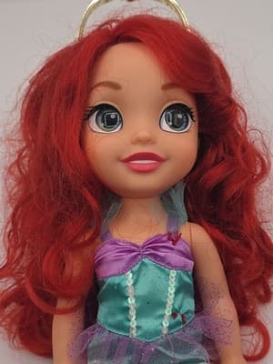 Jakks Pacific Disney Princess Toddler Ariel Doll 14” - Thumbnail 2