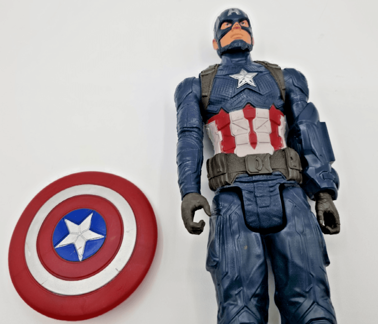 2018 Captain America Figure Only 12" Hasbro Titan Hero Series Avengers Marvel - Thumbnail 6