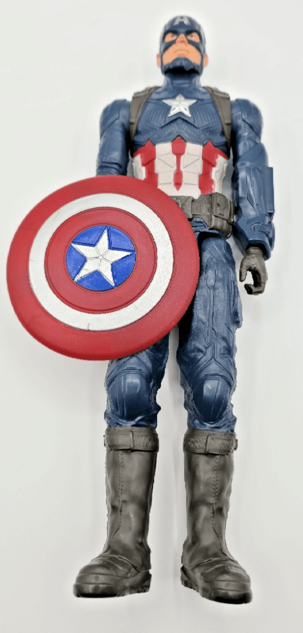 2018 Captain America Figure Only 12" Hasbro Titan Hero Series Avengers Marvel - Thumbnail 3