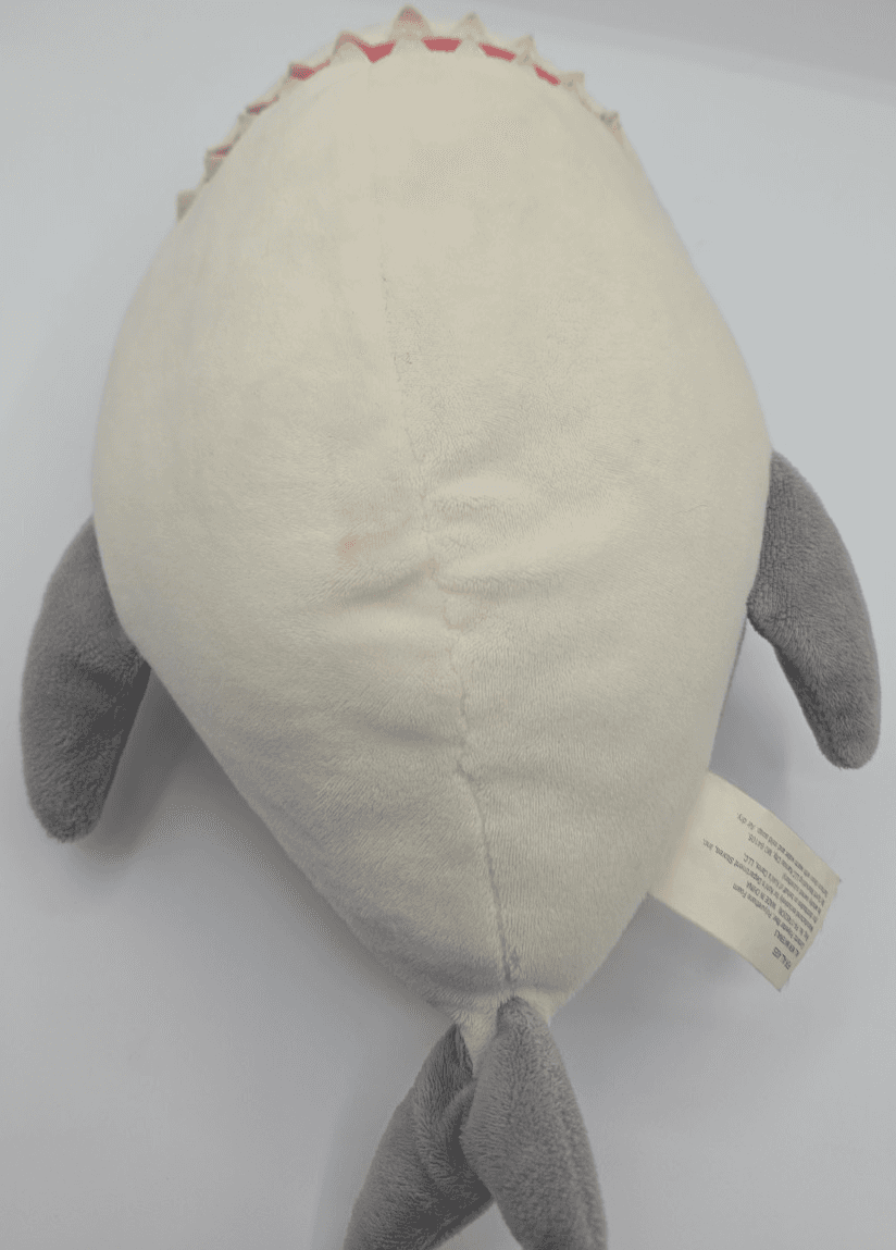 Kohls Cares 15" Gilbert the Great White Shark Plush Kohl's Stuffed Toy - Thumbnail 4