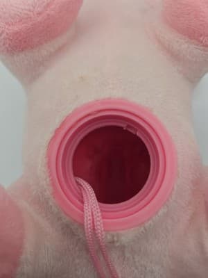 Dan Dee Plush Pink Piggy Bank 11" X 7" Stuffed Pig With Stopper Coin Bank Cute - Thumbnail 10